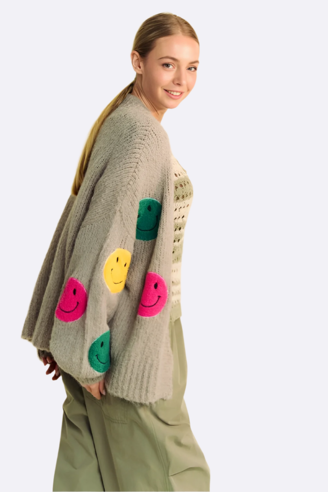Smile Cardigan