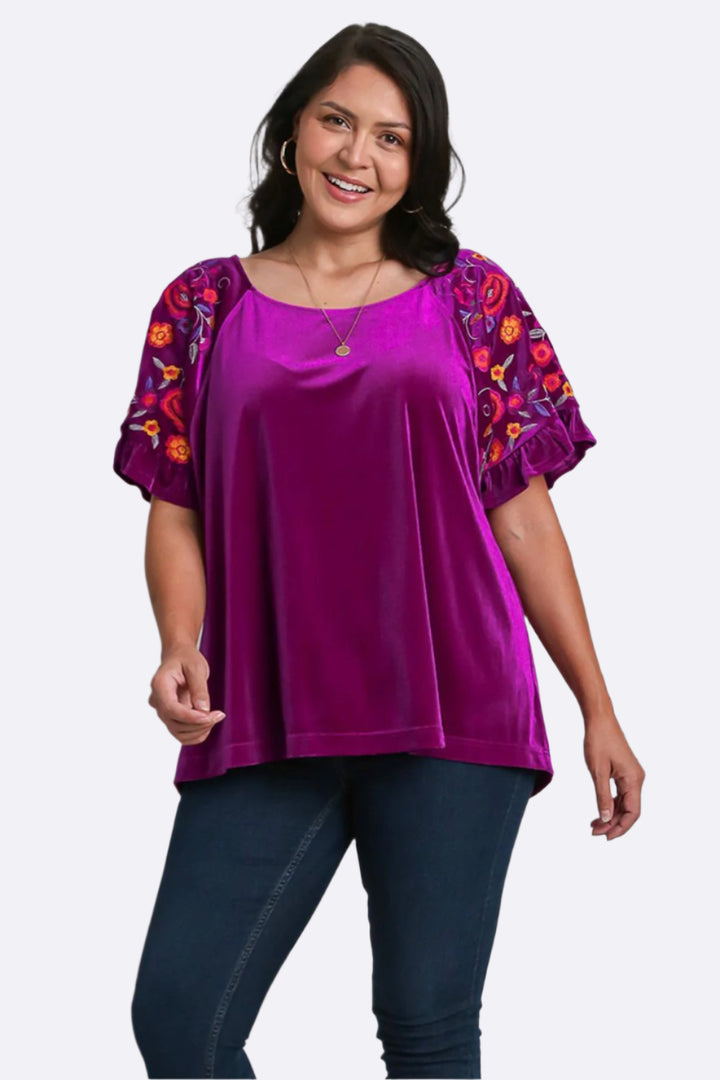 Velvet Blouse