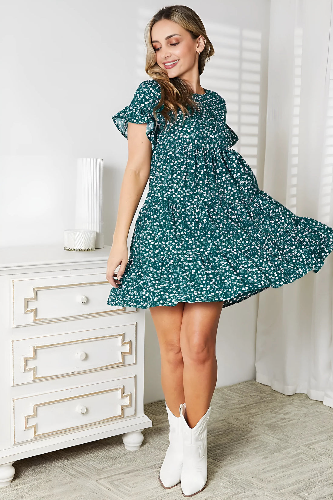Flounce Dress