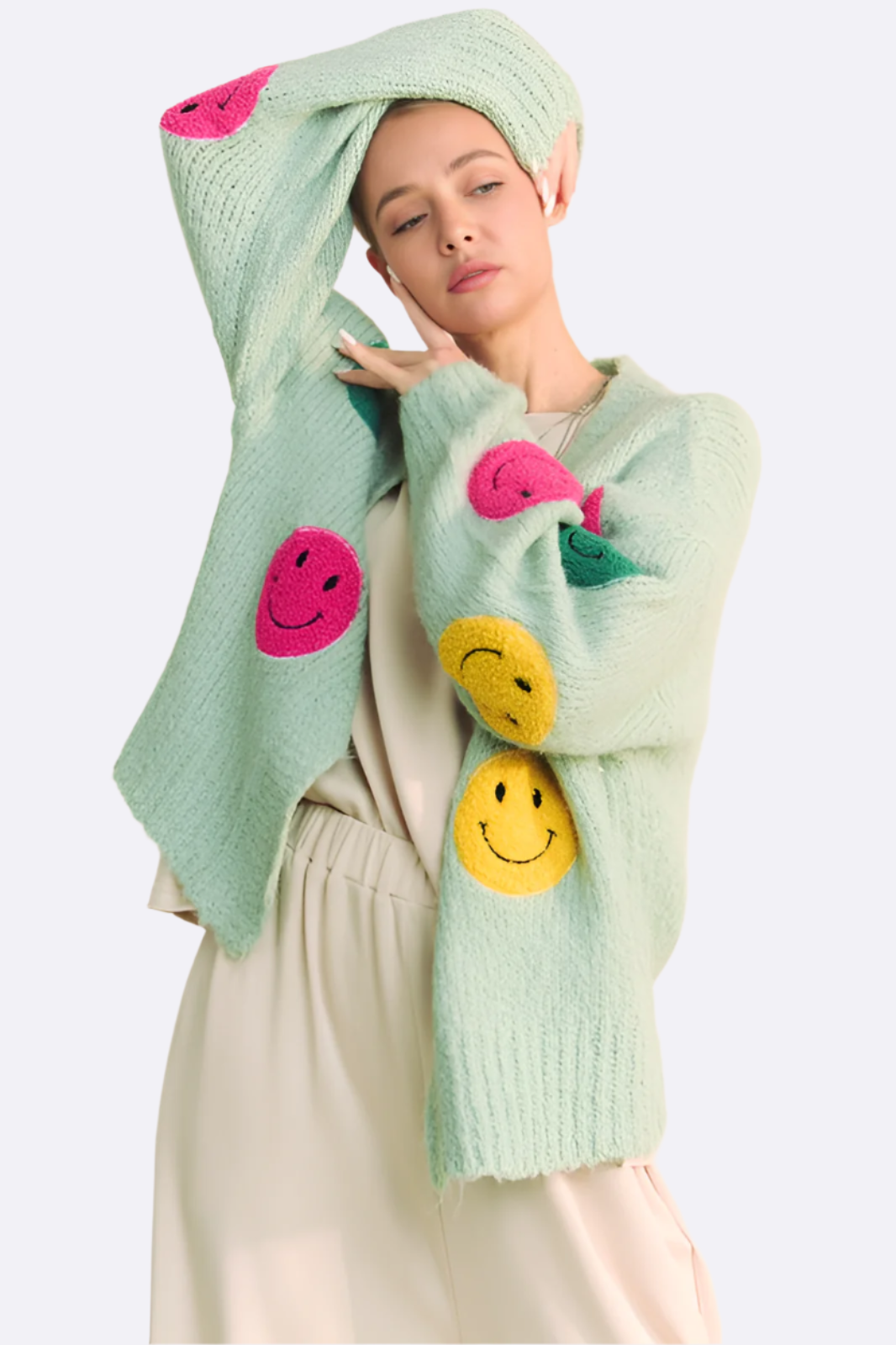 Fuzzy Cardigan