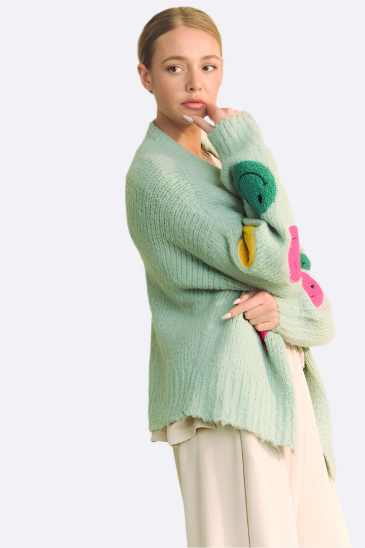 Fuzzy Cardigan