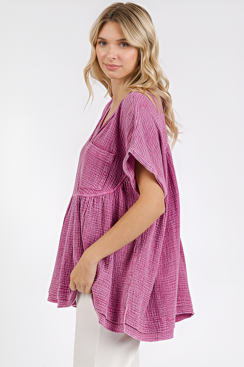 V-Neck Blouse