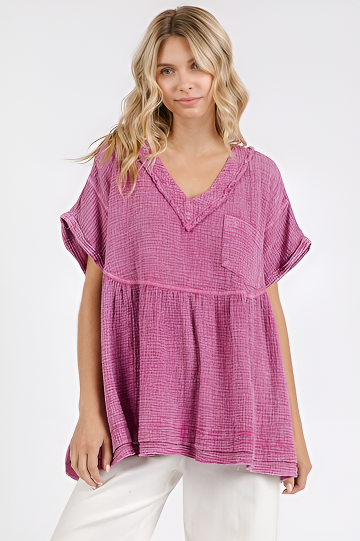 V-Neck Blouse