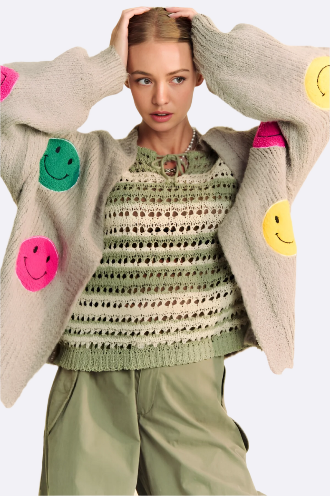 Smile Cardigan