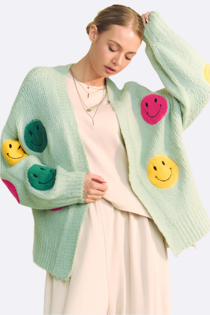 Fuzzy Cardigan