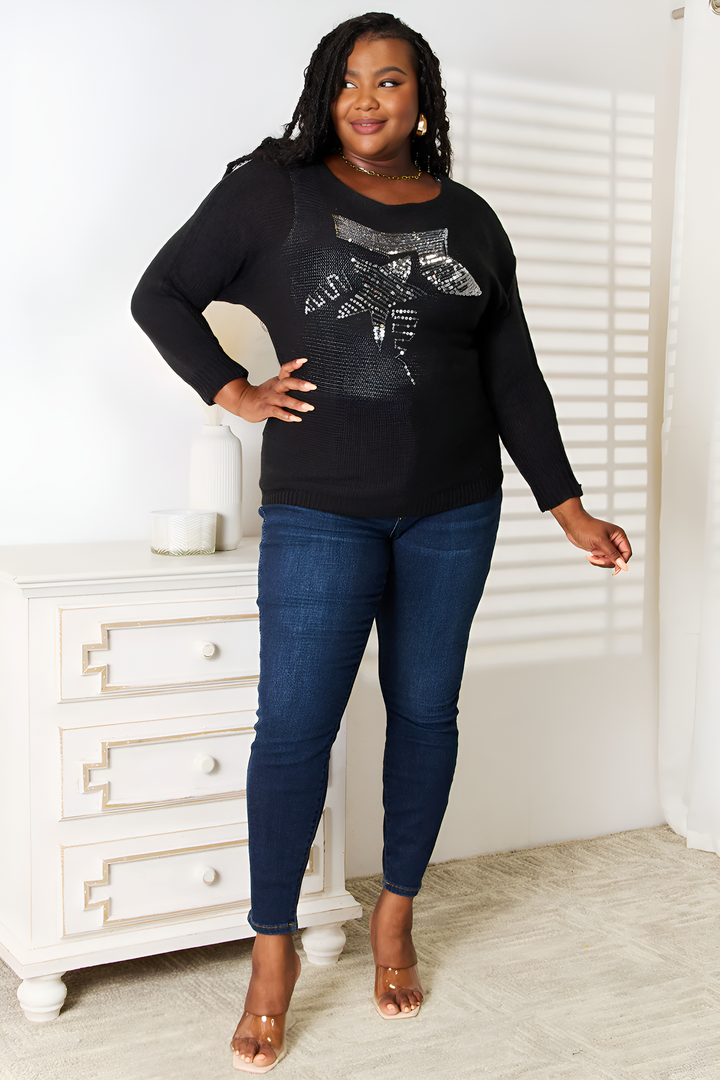 Sequin Sweater