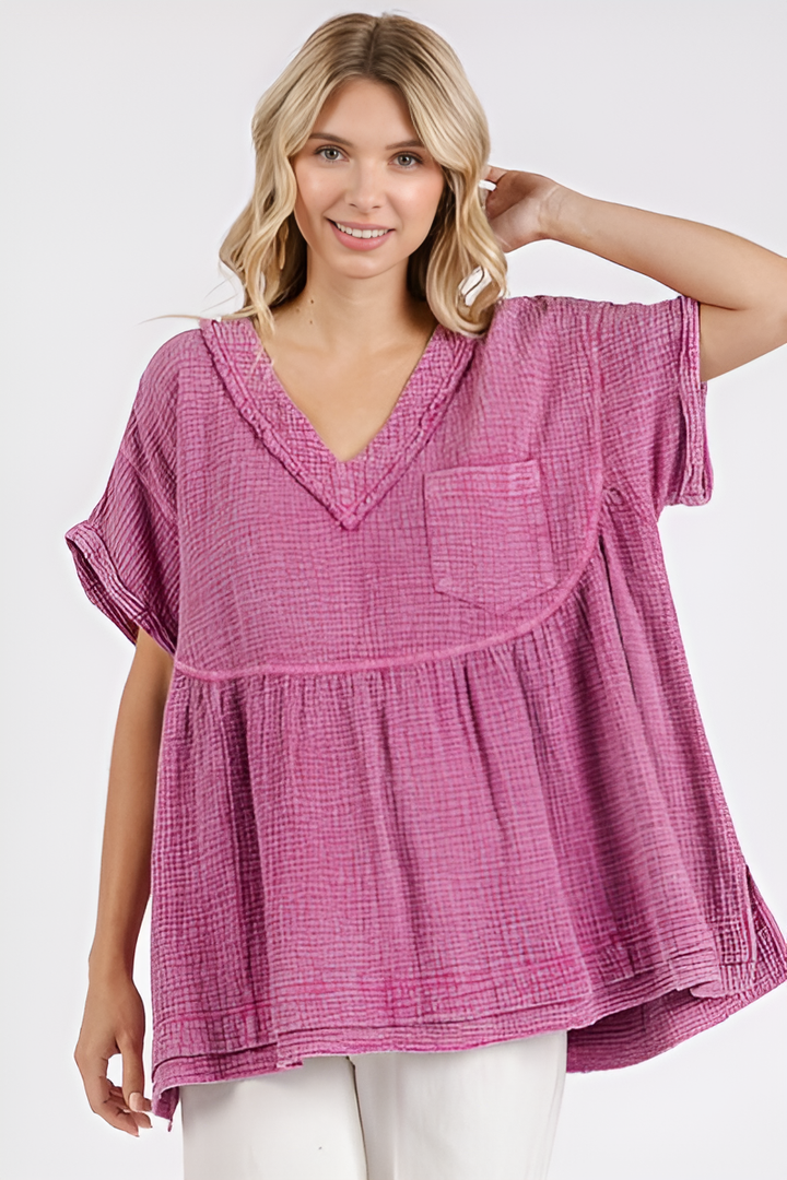 V-Neck Blouse